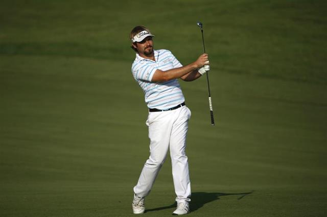 Victor Dubuisson sur le Riviera Country Club à Pacific Palisades