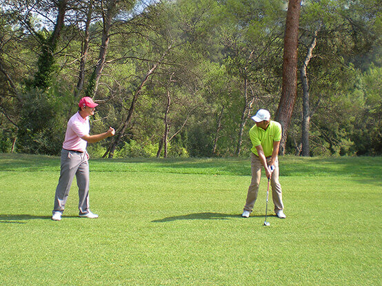 cours collectif de golf en carte verte