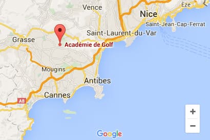 Plan d'accès à l'académie