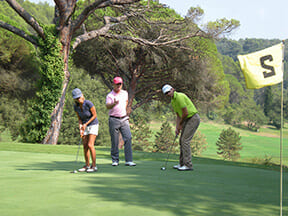Séjour intensif d'enseignement du golf sur la Côte d'Azur