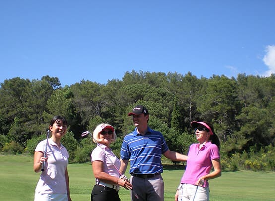 potentiel technique du swing de golf