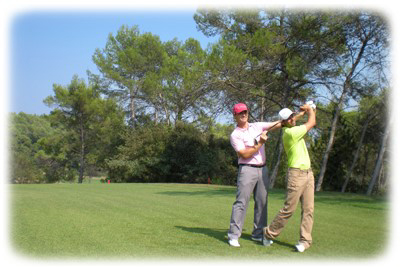Stage de golf sur le parcours
