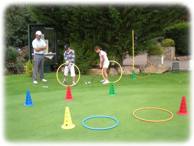 Stage de golf juniors pendant les vacances scolaires