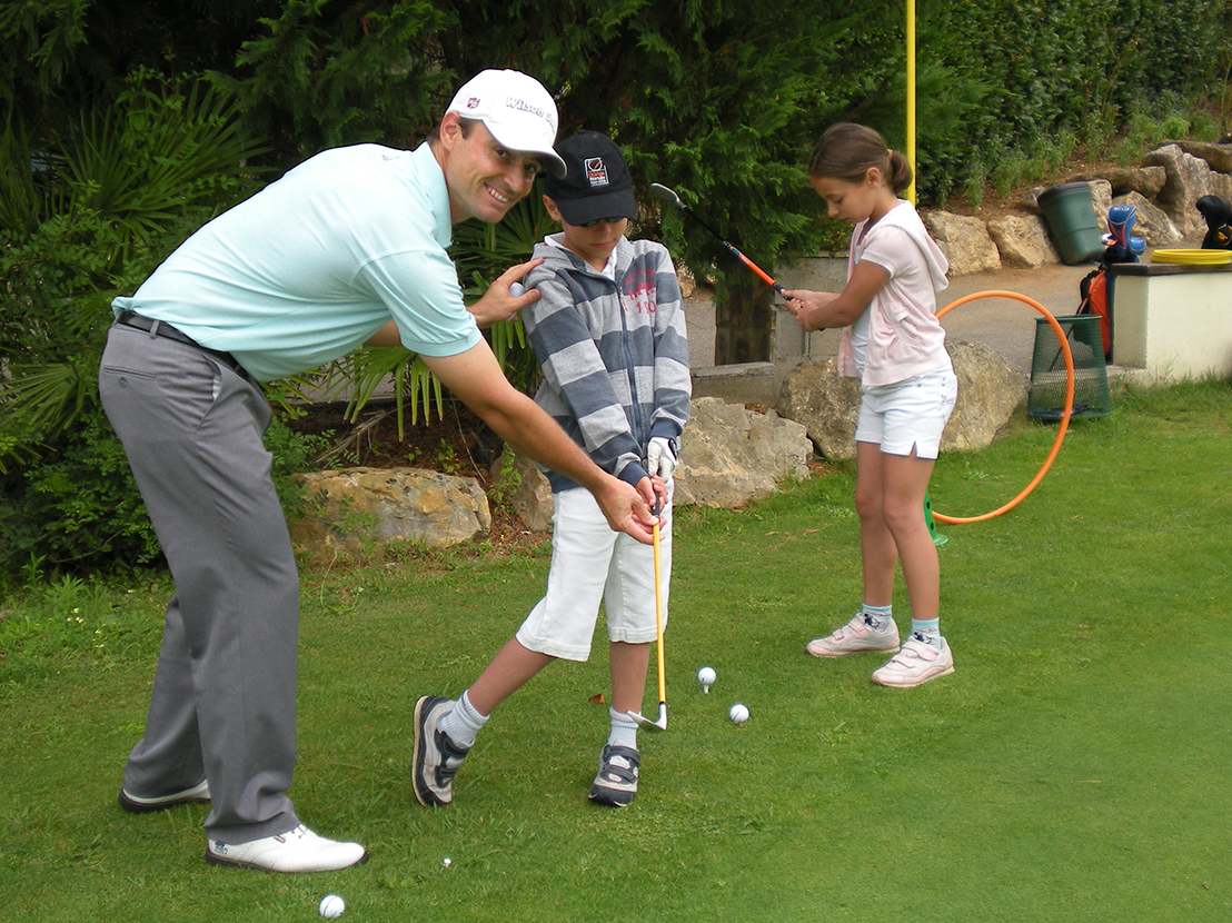 Stage de golf juniors pendant les vacances scolaires