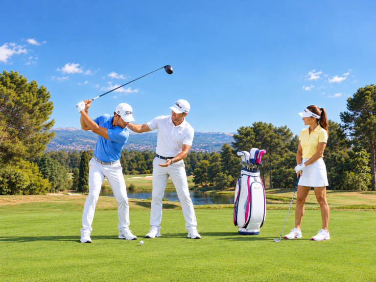 5. Le swing retour : 2 temps successifs